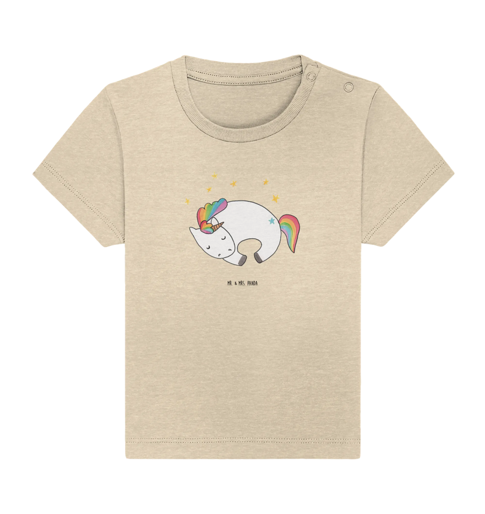 Organic Baby Shirt Einhorn Nacht Baby T-Shirt, Jungen Baby T-Shirt, Mädchen Baby T-Shirt, Shirt, Einhorn, Einhörner, Einhorn Deko, Pegasus, Unicorn, Träume, Traum, unicorn, Realität, Menschen, Geschenk, Ruhe, Freundin