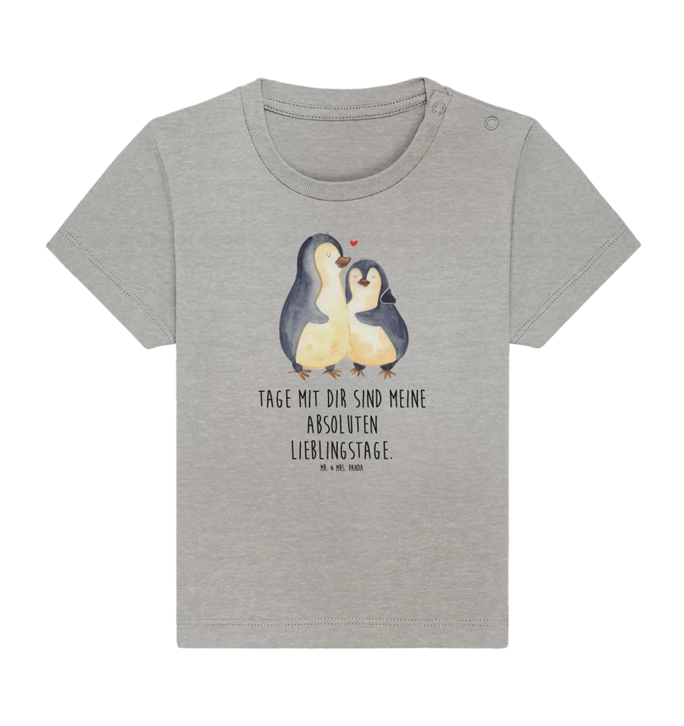 Organic Baby Shirt Pinguin umarmen Baby T-Shirt, Jungen Baby T-Shirt, Mädchen Baby T-Shirt, Shirt, Pinguin, Liebe, Liebespaar, Liebesbeweis, Liebesgeschenk, Verlobung, Jahrestag, Hochzeitstag, Hochzeit, Hochzeitsgeschenk