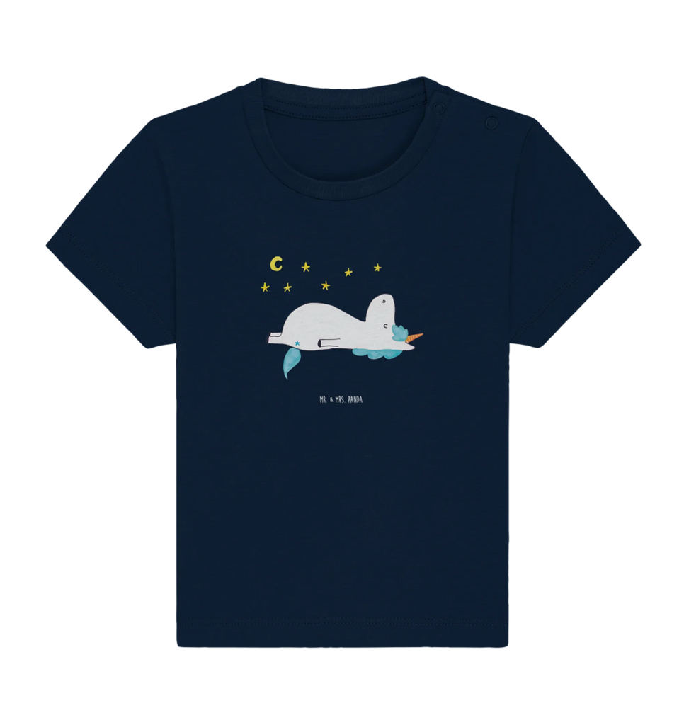 Organic Baby Shirt Einhorn Sternenhimmel Baby T-Shirt, Jungen Baby T-Shirt, Mädchen Baby T-Shirt, Shirt, Einhorn, Einhörner, Einhorn Deko, Pegasus, Unicorn, Sterne, Dachschaden, Verrückt, Sternenhimmel