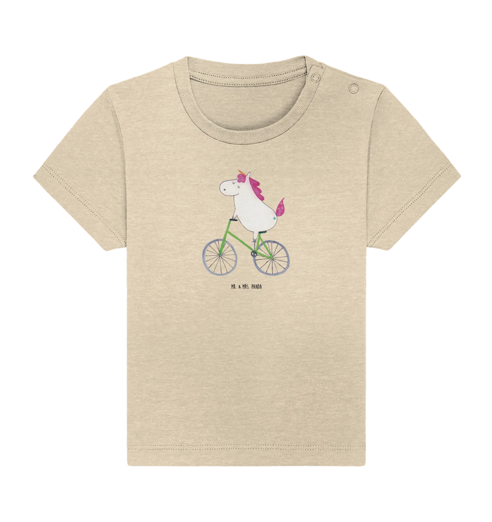 Organic Baby Shirt Einhorn Radfahrer Baby T-Shirt, Jungen Baby T-Shirt, Mädchen Baby T-Shirt, Shirt, Einhorn, Einhörner, Einhorn Deko, Pegasus, Unicorn, Radfahren, Radfahrer, Rad, Bike, Feenstaub, Konfetti, Luxusproblem, Kummer, Liebeskummer