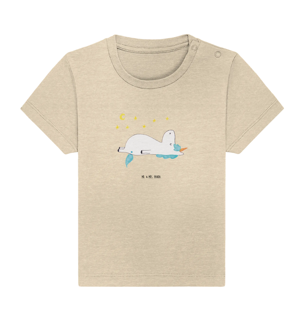 Organic Baby Shirt Einhorn Sternenhimmel Baby T-Shirt, Jungen Baby T-Shirt, Mädchen Baby T-Shirt, Shirt, Einhorn, Einhörner, Einhorn Deko, Pegasus, Unicorn, Sterne, Dachschaden, Verrückt, Sternenhimmel