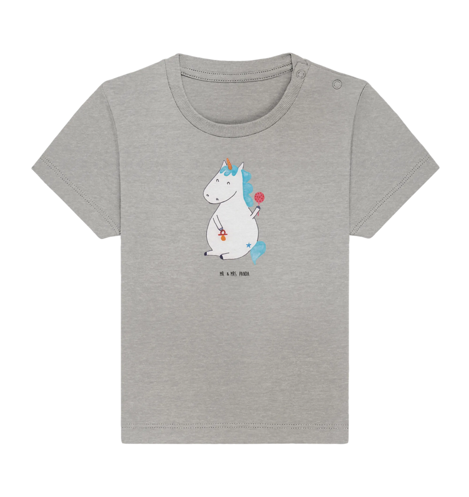 Organic Baby Shirt Einhorn Baby Baby T-Shirt, Jungen Baby T-Shirt, Mädchen Baby T-Shirt, Shirt, Einhorn, Einhörner, Einhorn Deko, Unicorn, Mutter, Geburt, Geburtstag, erstes Kind, Baby, Babyglück, Nachwuchs, Eltern, Party, Kind, Schnuller