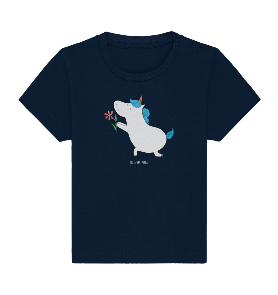 Organic Baby Shirt Einhorn Blume Baby T-Shirt, Jungen Baby T-Shirt, Mädchen Baby T-Shirt, Shirt, Einhorn, Einhörner, Einhorn Deko, Pegasus, Unicorn, Liebe, Liebesbeweis, Antrag, Heiratsantrag, Verlobung, Ehepaar, Pärchen, Partner, Freund, Freundin, Ehe, heiraten