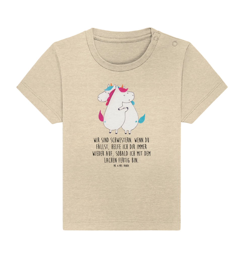 Organic Baby Shirt Einhörner Umarmen Baby T-Shirt, Jungen Baby T-Shirt, Mädchen Baby T-Shirt, Shirt, Einhorn, Einhörner, Einhorn Deko, Unicorn, Freundinnen, Freundin, BFF, Schwester, Schwestern, Familie, Geschwister, Sister, Liebe