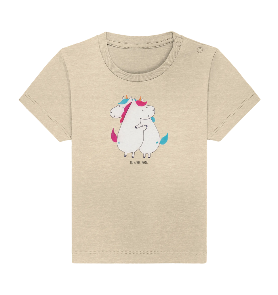 Organic Baby Shirt Einhörner Umarmen Baby T-Shirt, Jungen Baby T-Shirt, Mädchen Baby T-Shirt, Shirt, Einhorn, Einhörner, Einhorn Deko, Unicorn, Freundinnen, Freundin, BFF, Schwester, Schwestern, Familie, Geschwister, Sister, Liebe