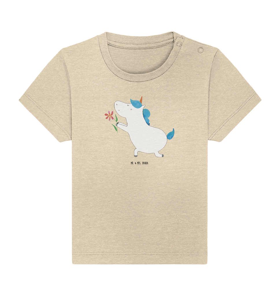 Organic Baby Shirt Einhorn Blume Baby T-Shirt, Jungen Baby T-Shirt, Mädchen Baby T-Shirt, Shirt, Einhorn, Einhörner, Einhorn Deko, Pegasus, Unicorn, Liebe, Liebesbeweis, Antrag, Heiratsantrag, Verlobung, Ehepaar, Pärchen, Partner, Freund, Freundin, Ehe, heiraten