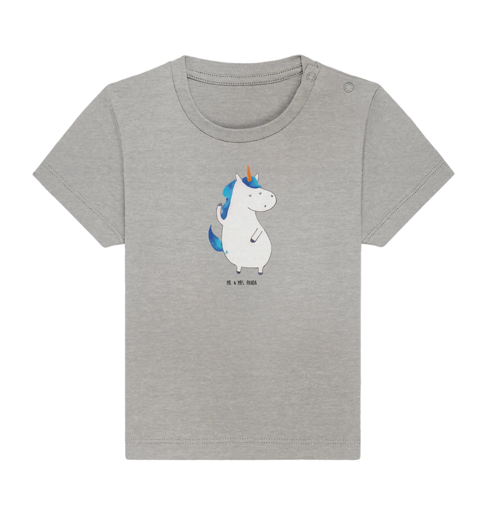 Organic Baby Shirt Einhorn Mann Baby T-Shirt, Jungen Baby T-Shirt, Mädchen Baby T-Shirt, Shirt, Einhorn, Einhörner, Einhorn Deko, Pegasus, Unicorn, cool, Mann, Freundin, Familie, bester Freund, BFF, Party, hübsch, beste