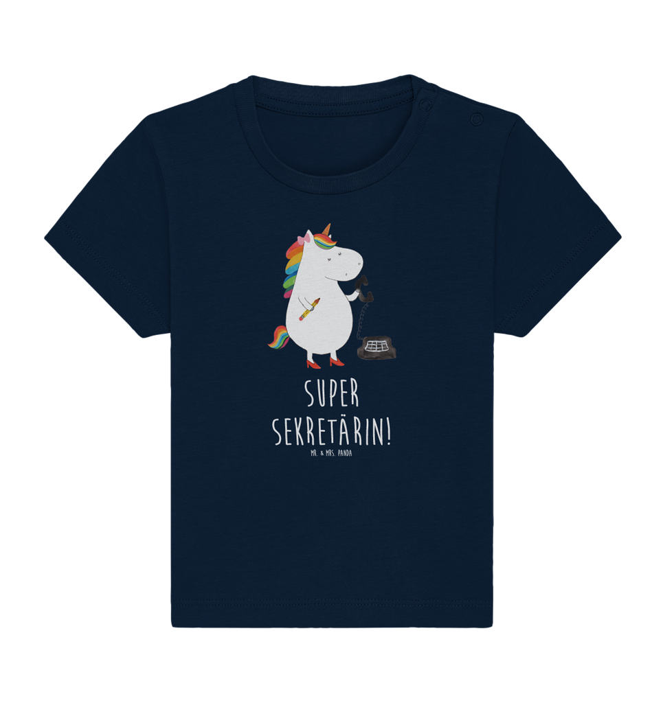 Organic Baby Shirt Einhorn Sekretärin Baby T-Shirt, Jungen Baby T-Shirt, Mädchen Baby T-Shirt, Shirt, Einhorn, Einhörner, Einhorn Deko, Pegasus, Unicorn, Sekretärin, Büro, Rechtsanwältin, Rechtsanwaltsgehilfin, Steuerbüro, Steuerkanzlei, Bürokraft, Bürohilfe