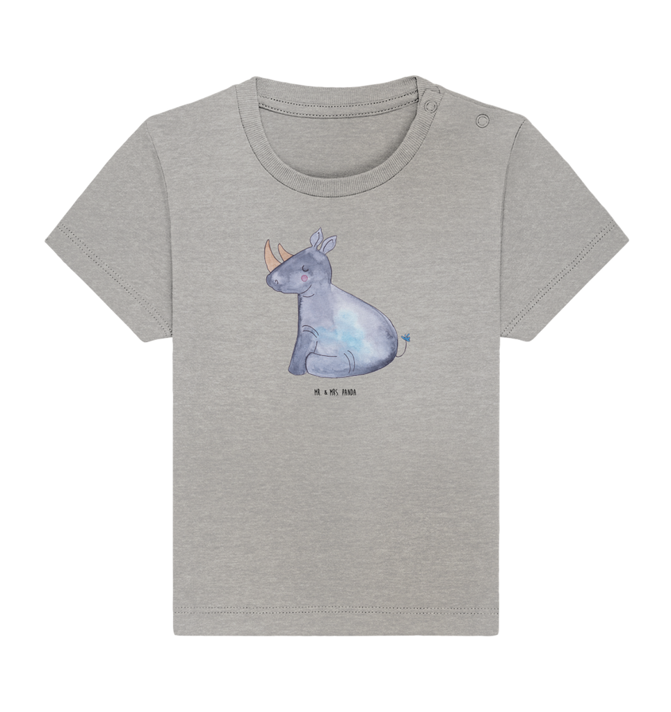 Organic Baby Shirt Einhorn Nashorn Baby T-Shirt, Jungen Baby T-Shirt, Mädchen Baby T-Shirt, Shirt, Einhorn, Einhörner, Einhorn Deko, Pegasus, Unicorn, Regenbogen, witzig, lustig, Zoo, Glitzer, Einhornpower, Erwachsenwerden, Nashorn, Nashörner