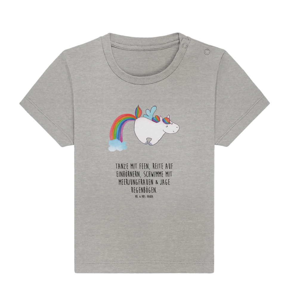 Organic Baby Shirt Einhorn Pegasus Baby T-Shirt, Jungen Baby T-Shirt, Mädchen Baby T-Shirt, Shirt, Einhorn, Einhörner, Einhorn Deko, Pegasus, Unicorn, Regenbogen, Spielen, Realität, Glitzer, Erwachsenwerden