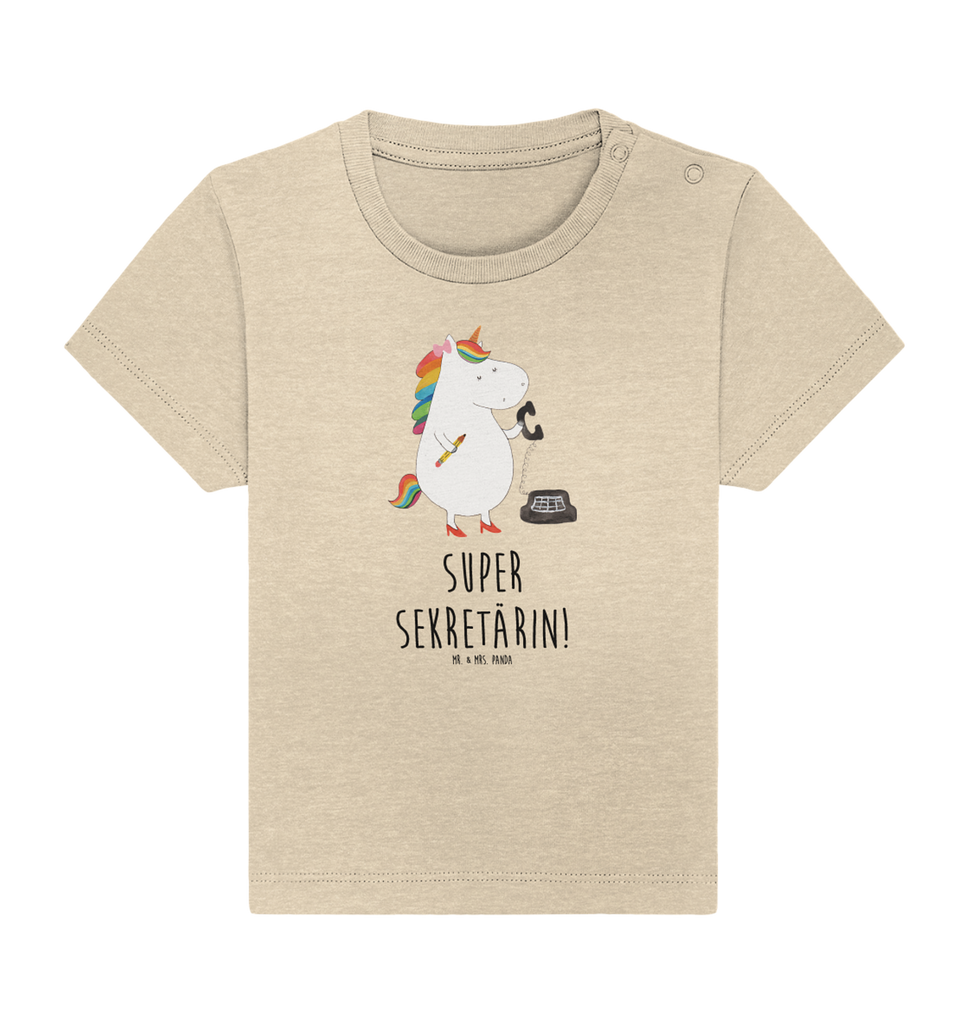 Organic Baby Shirt Einhorn Sekretärin Baby T-Shirt, Jungen Baby T-Shirt, Mädchen Baby T-Shirt, Shirt, Einhorn, Einhörner, Einhorn Deko, Pegasus, Unicorn, Sekretärin, Büro, Rechtsanwältin, Rechtsanwaltsgehilfin, Steuerbüro, Steuerkanzlei, Bürokraft, Bürohilfe