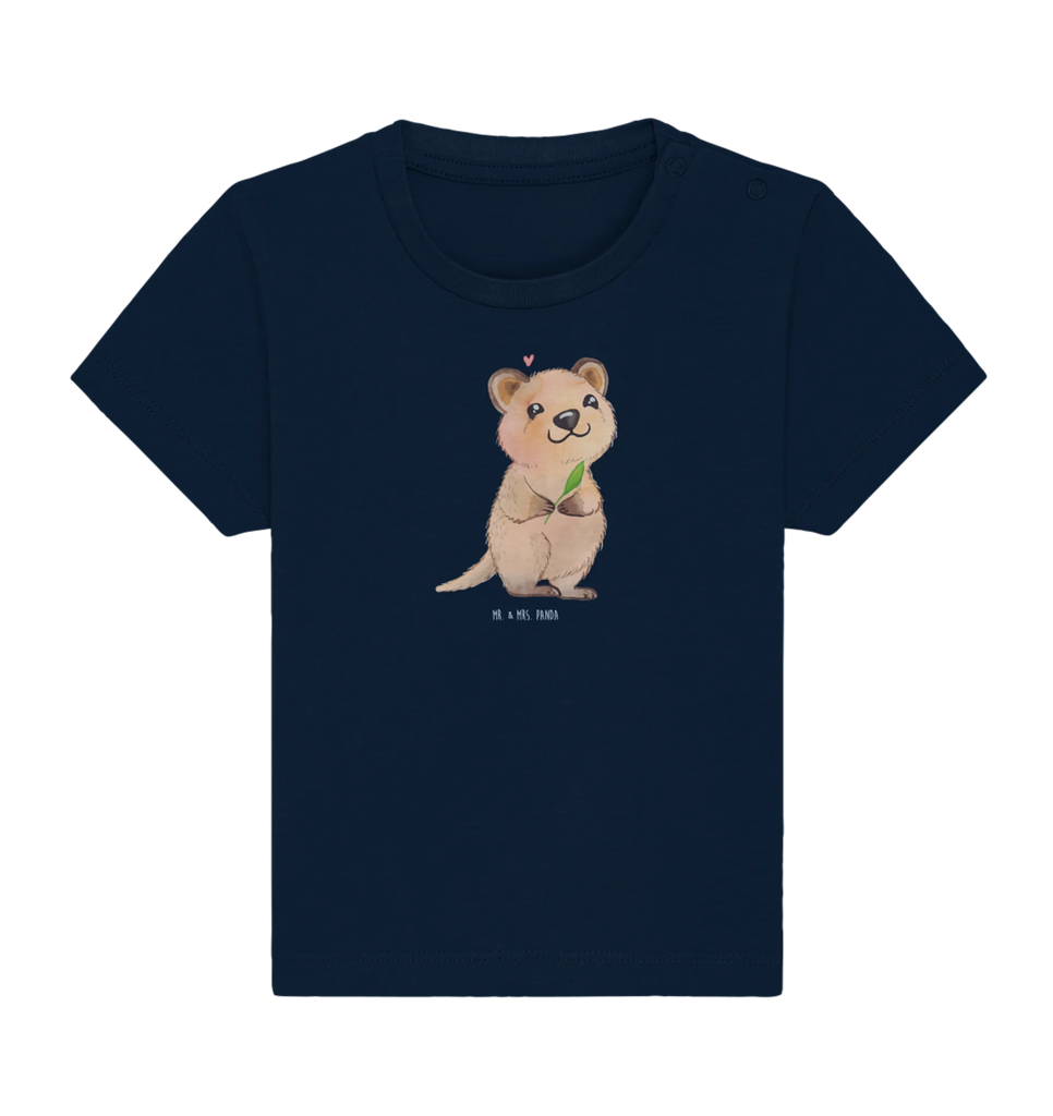 Organic Baby Shirt Quokka Happy Baby T-Shirt, Jungen Baby T-Shirt, Mädchen Baby T-Shirt, Shirt, Tiermotive, Gute Laune, lustige Sprüche, Tiere, Quokka, Verschieben, Aufschieberitis, Lustiger Spruch, Niedliches Tier, Dinge erledigen