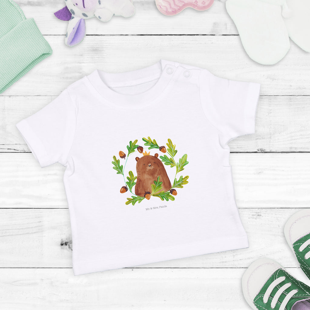 Organic Baby Shirt Bär König Baby T-Shirt, Jungen Baby T-Shirt, Mädchen Baby T-Shirt, Shirt, Bär, Teddy, Teddybär, Papa, Papa Bär, bester Vater, bester Papa, weltbester Papa, Vatertag, Vater, Dad, Daddy, Papi