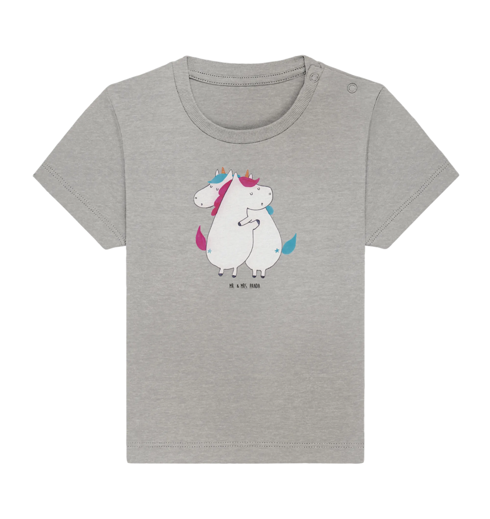 Organic Baby Shirt Einhörner Umarmen Baby T-Shirt, Jungen Baby T-Shirt, Mädchen Baby T-Shirt, Shirt, Einhorn, Einhörner, Einhorn Deko, Unicorn, Freundinnen, Freundin, BFF, Schwester, Schwestern, Familie, Geschwister, Sister, Liebe