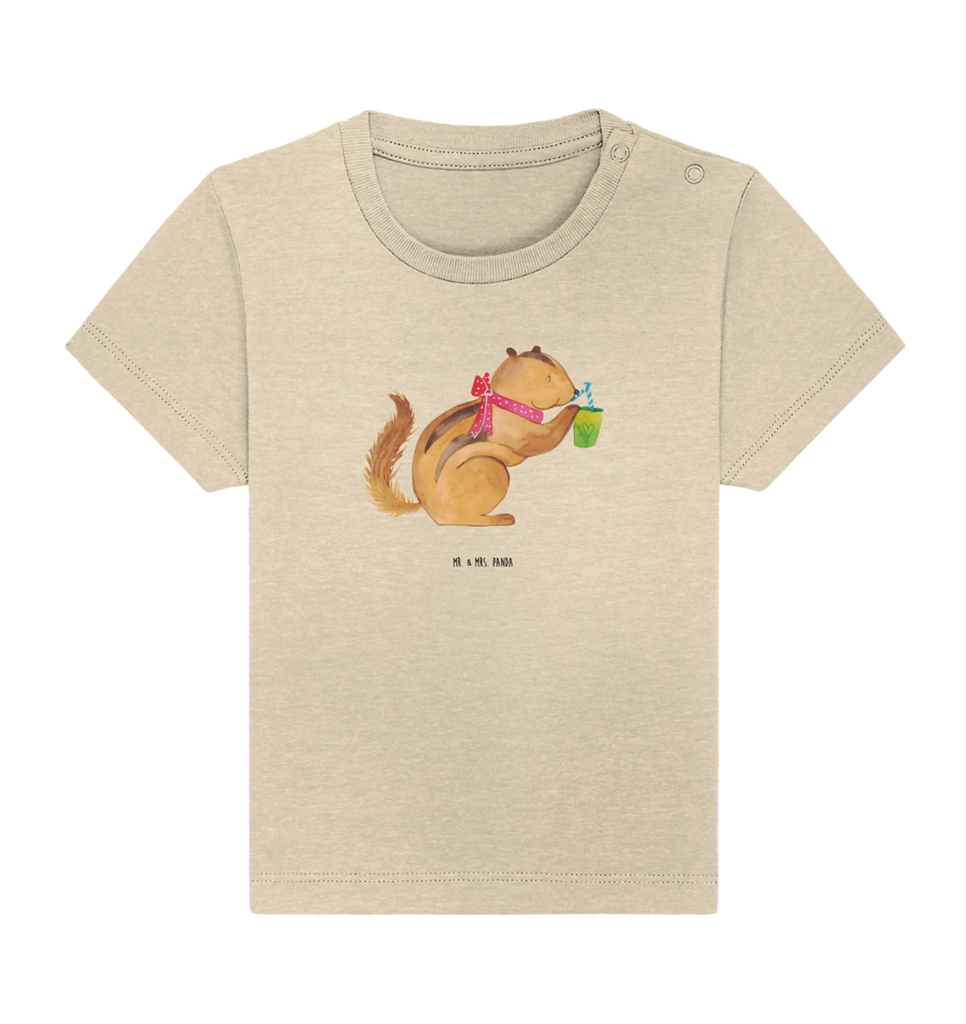 Organic Baby Shirt Eichhörnchen Smoothie Baby T-Shirt, Jungen Baby T-Shirt, Mädchen Baby T-Shirt, Shirt, Tiermotive, Gute Laune, lustige Sprüche, Tiere, Green Smoothies, Diät, Abnehmen, Streifenhörnchen, Eichhörnchen