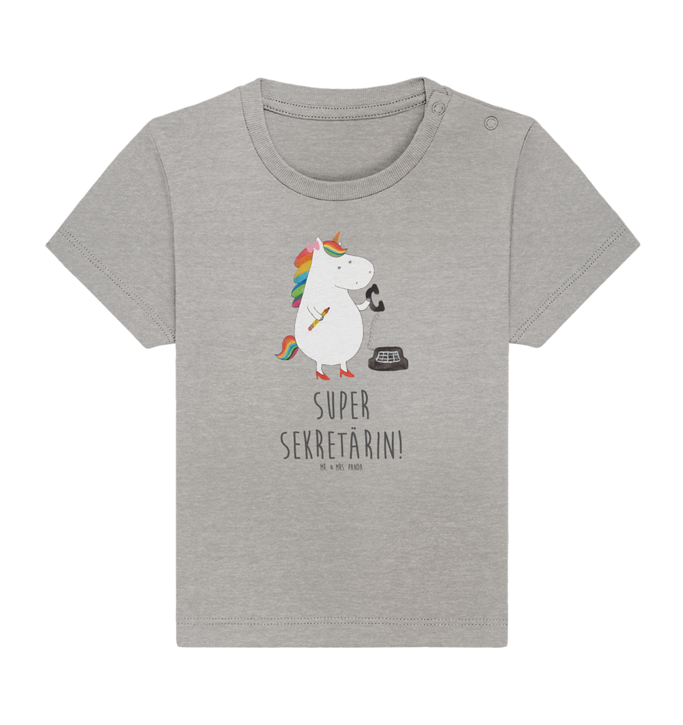 Organic Baby Shirt Einhorn Sekretärin Baby T-Shirt, Jungen Baby T-Shirt, Mädchen Baby T-Shirt, Shirt, Einhorn, Einhörner, Einhorn Deko, Pegasus, Unicorn, Sekretärin, Büro, Rechtsanwältin, Rechtsanwaltsgehilfin, Steuerbüro, Steuerkanzlei, Bürokraft, Bürohilfe