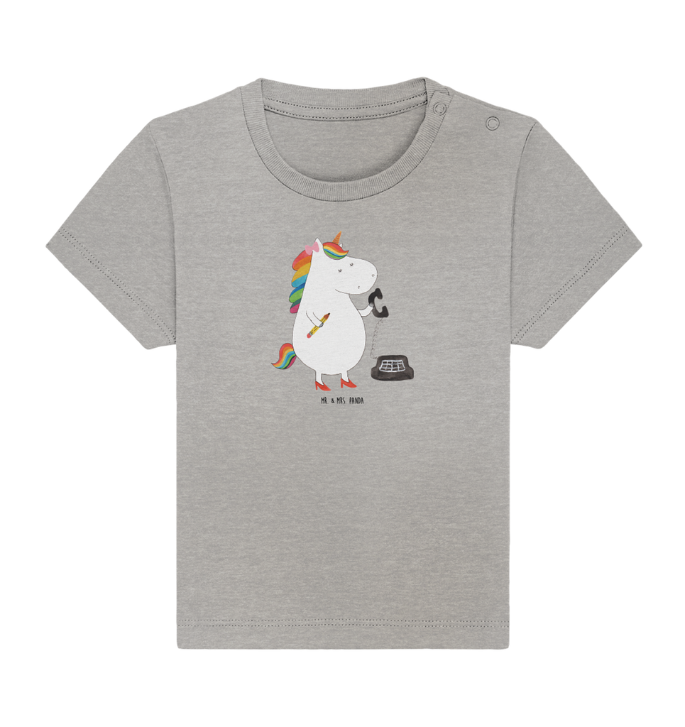 Organic Baby Shirt Einhorn Sekretärin Baby T-Shirt, Jungen Baby T-Shirt, Mädchen Baby T-Shirt, Shirt, Einhorn, Einhörner, Einhorn Deko, Pegasus, Unicorn, Sekretärin, Büro, Rechtsanwältin, Rechtsanwaltsgehilfin, Steuerbüro, Steuerkanzlei, Bürokraft, Bürohilfe