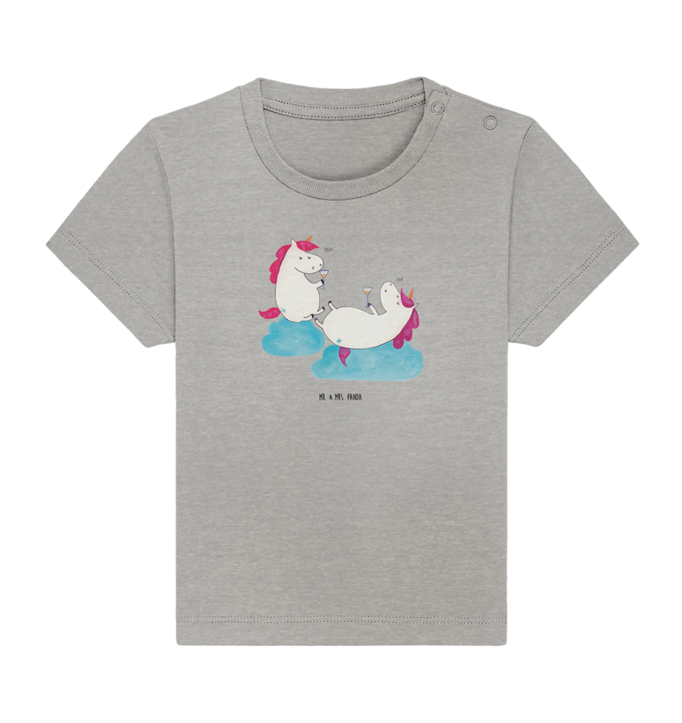 Organic Baby Shirt Einhorn Sekt Baby T-Shirt, Jungen Baby T-Shirt, Mädchen Baby T-Shirt, Shirt, Einhorn, Einhörner, Einhorn Deko, Pegasus, Unicorn, Freundinnen, Freundin, BFF, Sekt, Mädelsabend, Spaß, Party, Korken, Anstoßen, Beste