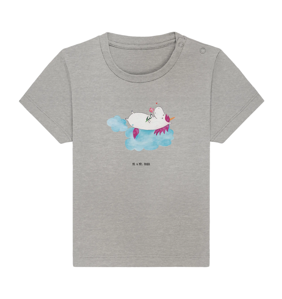 Organic Baby Shirt Einhorn Verliebt Baby T-Shirt, Jungen Baby T-Shirt, Mädchen Baby T-Shirt, Shirt, Einhorn, Einhörner, Einhorn Deko, Pegasus, Unicorn, verliebt, Liebe, Liebesbeweis, Freundin, Wolke