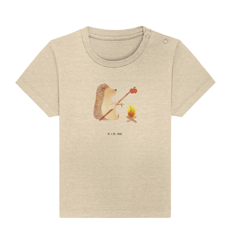 Organic Baby Shirt Igel Grillen Baby T-Shirt, Jungen Baby T-Shirt, Mädchen Baby T-Shirt, Shirt, Tiermotive, Gute Laune, lustige Sprüche, Tiere, Igel, Grillen, Ziele, Motivation, arbeitslos, Sinn des Lebens, Spruch