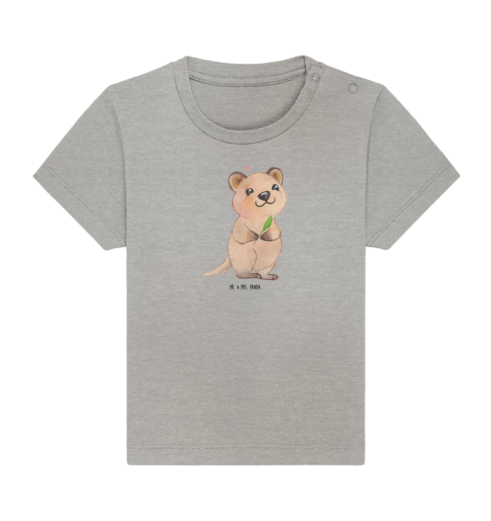 Organic Baby Shirt Quokka Happy Baby T-Shirt, Jungen Baby T-Shirt, Mädchen Baby T-Shirt, Shirt, Tiermotive, Gute Laune, lustige Sprüche, Tiere, Quokka, Verschieben, Aufschieberitis, Lustiger Spruch, Niedliches Tier, Dinge erledigen