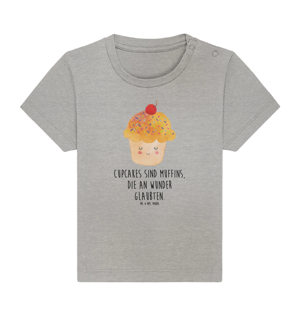 Organic Baby Shirt Cupcake Baby T-Shirt, Jungen Baby T-Shirt, Mädchen Baby T-Shirt, Shirt, Tiermotive, Gute Laune, lustige Sprüche, Tiere, Cupcakes, Muffin, Wunder, Küche Deko, Küche Spruch, Backen Geschenk, Geschenk Koch, Motivation Sprüche