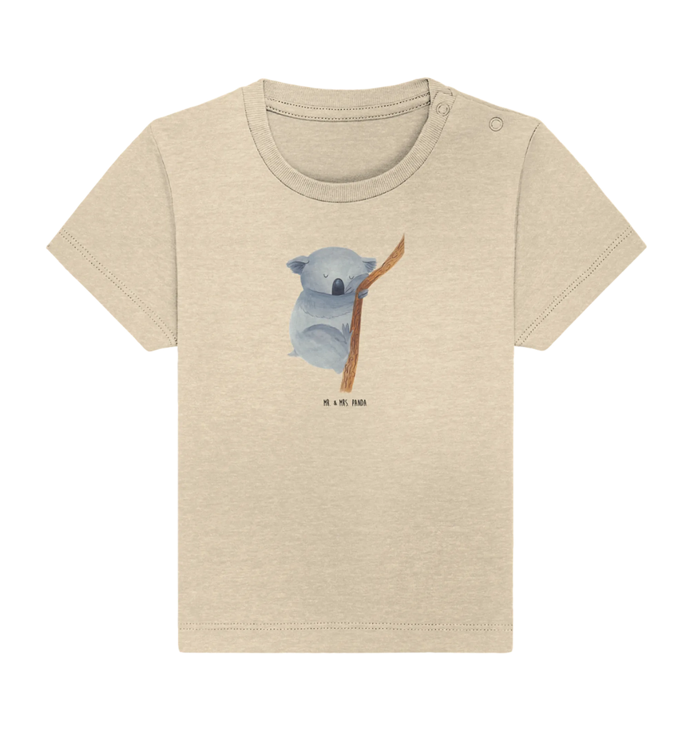 Organic Baby Shirt Koalabär Baby T-Shirt, Jungen Baby T-Shirt, Mädchen Baby T-Shirt, Shirt, Tiermotive, Gute Laune, lustige Sprüche, Tiere, Koala, träumen, Traum, schlafen, Schlafzimmer, Traumland, Bär, Koalabär