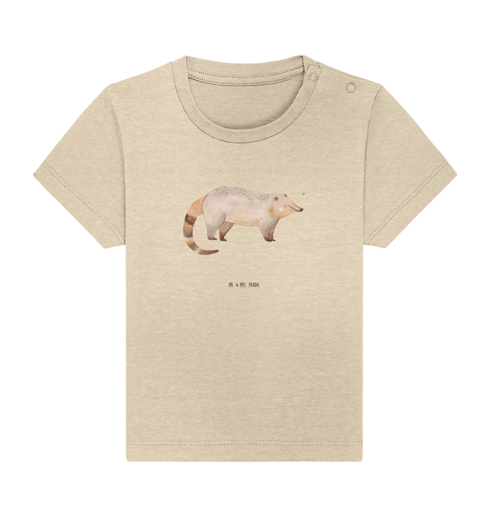 Organic Baby Shirt Nasenbär Baby T-Shirt, Jungen Baby T-Shirt, Mädchen Baby T-Shirt, Shirt, Tiermotive, Gute Laune, lustige Sprüche, Tiere, Nasenbär, Nasenbären, Rüsselbär, Bär