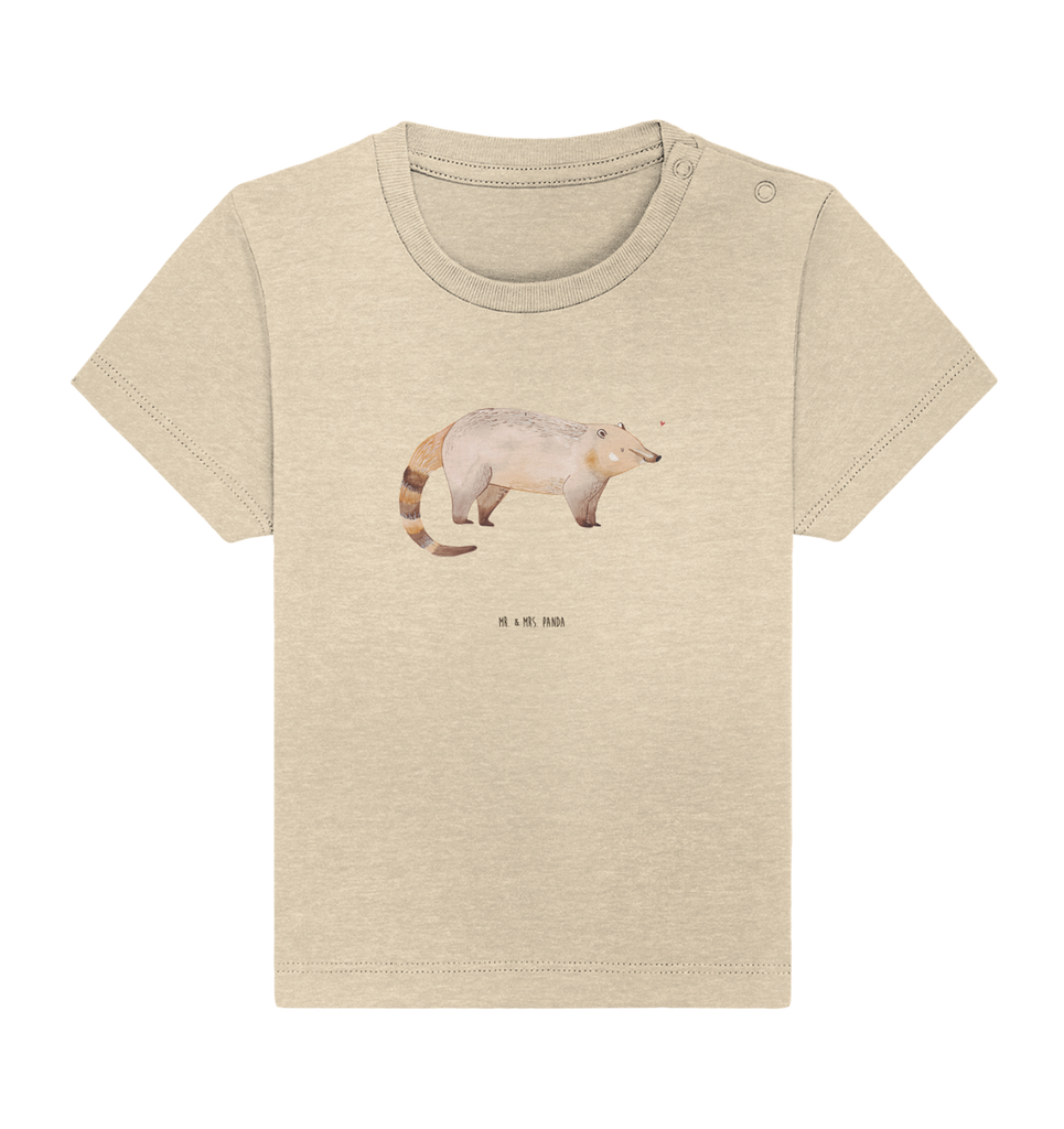 Organic Baby Shirt Nasenbär Baby T-Shirt, Jungen Baby T-Shirt, Mädchen Baby T-Shirt, Shirt, Tiermotive, Gute Laune, lustige Sprüche, Tiere, Nasenbär, Nasenbären, Rüsselbär, Bär