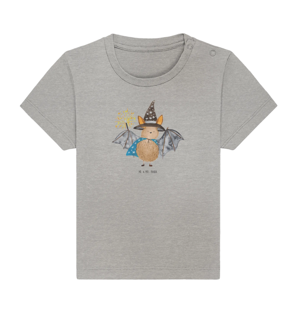 Organic Baby Shirt Fledermaus Zauberer Baby T-Shirt, Jungen Baby T-Shirt, Mädchen Baby T-Shirt, Shirt, Tiermotive, Gute Laune, lustige Sprüche, Tiere, Fledermaus, Fledermäuse, Zauberer, Magier, Frauen, reinsteigern