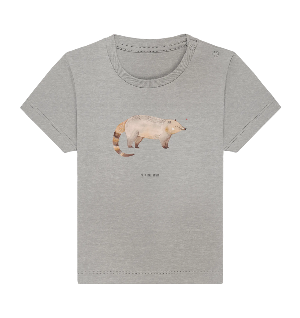 Organic Baby Shirt Nasenbär Baby T-Shirt, Jungen Baby T-Shirt, Mädchen Baby T-Shirt, Shirt, Tiermotive, Gute Laune, lustige Sprüche, Tiere, Nasenbär, Nasenbären, Rüsselbär, Bär