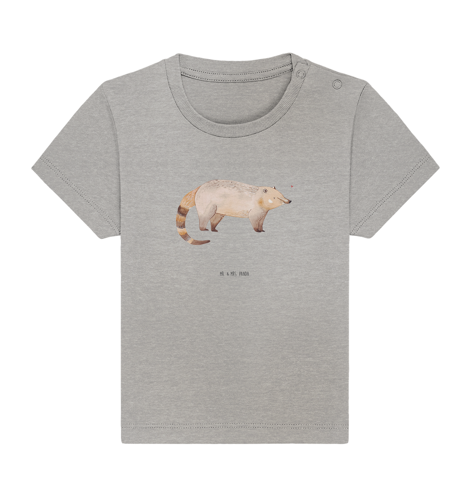 Organic Baby Shirt Nasenbär Baby T-Shirt, Jungen Baby T-Shirt, Mädchen Baby T-Shirt, Shirt, Tiermotive, Gute Laune, lustige Sprüche, Tiere, Nasenbär, Nasenbären, Rüsselbär, Bär