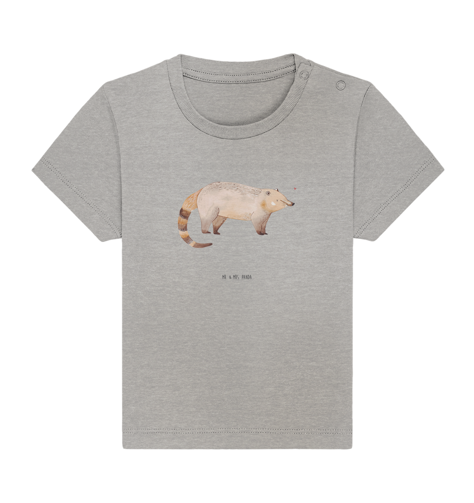 Organic Baby Shirt Nasenbär Baby T-Shirt, Jungen Baby T-Shirt, Mädchen Baby T-Shirt, Shirt, Tiermotive, Gute Laune, lustige Sprüche, Tiere, Nasenbär, Nasenbären, Rüsselbär, Bär