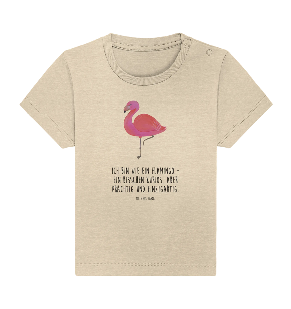 Organic Baby Shirt Flamingo Classic Baby T-Shirt, Jungen Baby T-Shirt, Mädchen Baby T-Shirt, Shirt, Flamingo, Einzigartig, Selbstliebe, Stolz, ich, für mich, Spruch, Freundin, Freundinnen, Außenseiter, Sohn, Tochter, Geschwister