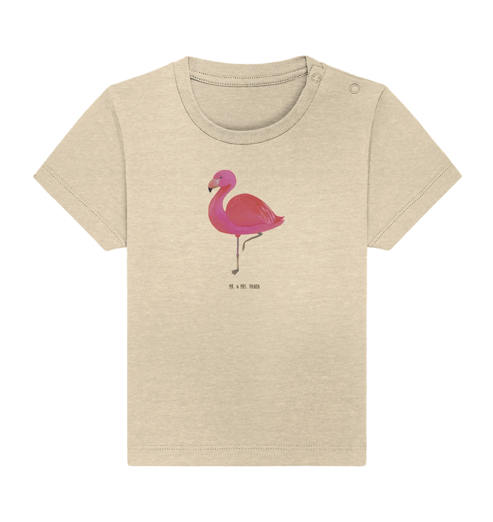 Organic Baby Shirt Flamingo Classic Baby T-Shirt, Jungen Baby T-Shirt, Mädchen Baby T-Shirt, Shirt, Flamingo, Einzigartig, Selbstliebe, Stolz, ich, für mich, Spruch, Freundin, Freundinnen, Außenseiter, Sohn, Tochter, Geschwister