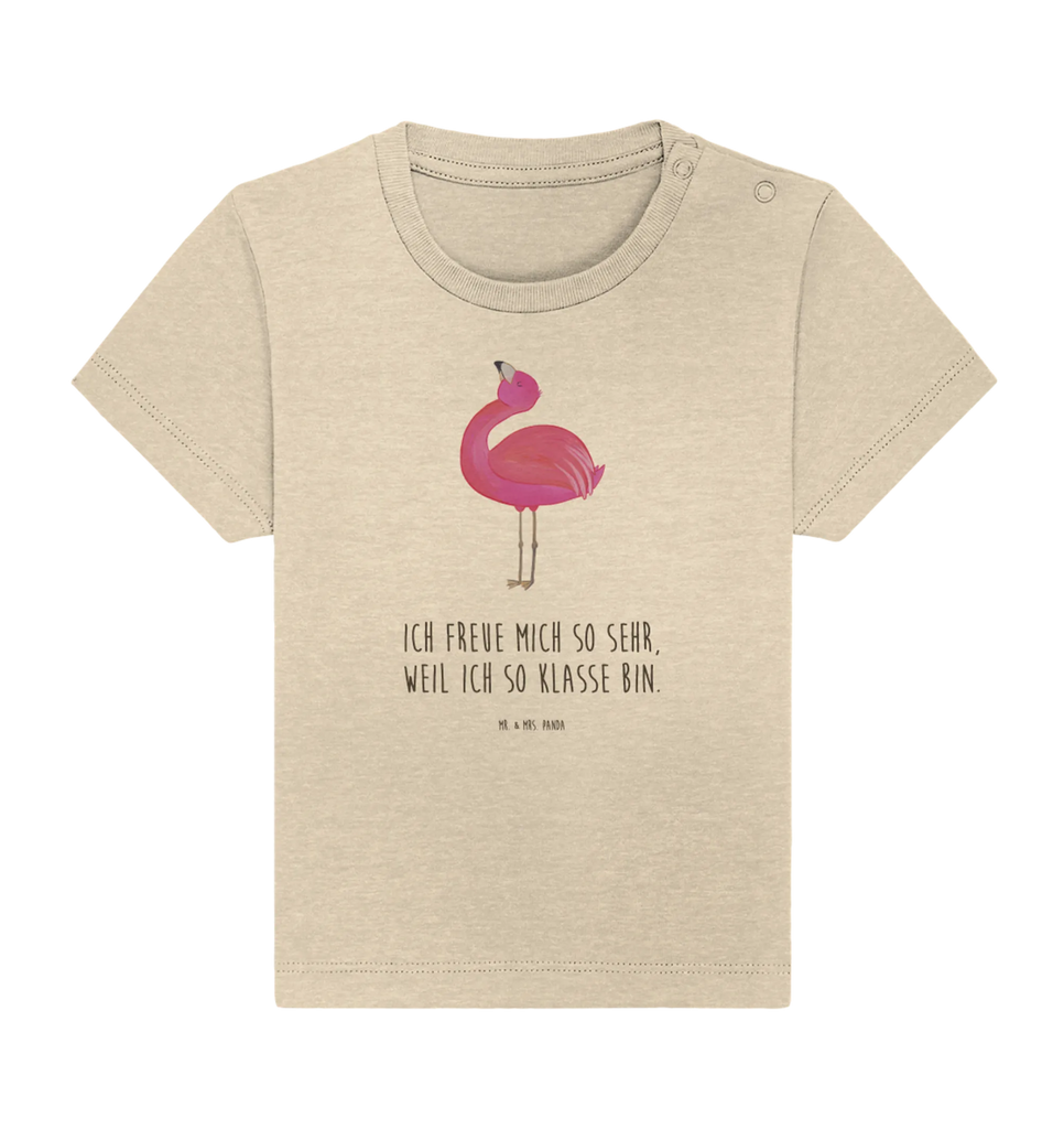 Organic Baby Shirt Flamingo Stolz Baby T-Shirt, Jungen Baby T-Shirt, Mädchen Baby T-Shirt, Shirt, Flamingo, stolz, Freude, Selbstliebe, Selbstakzeptanz, Freundin, beste Freundin, Tochter, Mama, Schwester