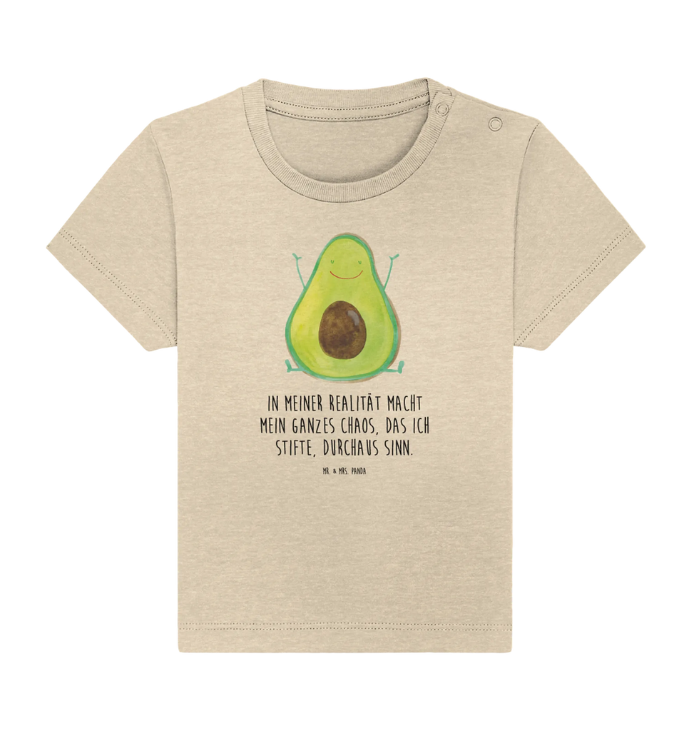 Organic Baby Shirt Avocado Glücklich Baby T-Shirt, Jungen Baby T-Shirt, Mädchen Baby T-Shirt, Shirt, Avocado, Veggie, Vegan, Gesund, Chaos