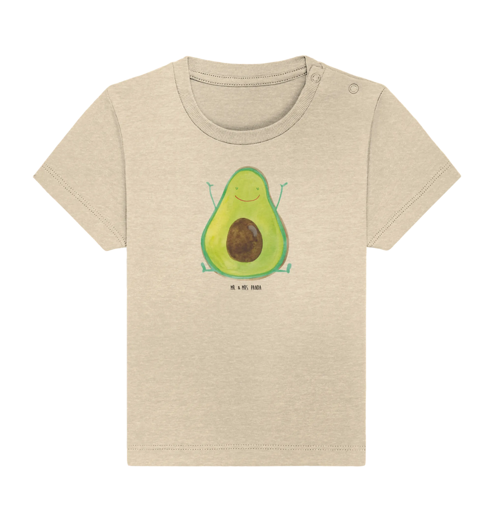 Organic Baby Shirt Avocado Glücklich Baby T-Shirt, Jungen Baby T-Shirt, Mädchen Baby T-Shirt, Shirt, Avocado, Veggie, Vegan, Gesund, Chaos