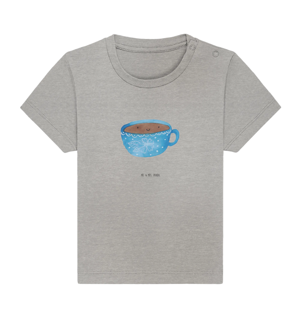 Organic Baby Shirt Kaffee Tasse Baby T-Shirt, Jungen Baby T-Shirt, Mädchen Baby T-Shirt, Shirt, Tiermotive, Gute Laune, lustige Sprüche, Tiere, Kaffee, Tasse, Liebe, Geschmack, Genuss, Glücklich