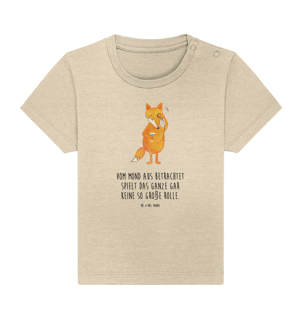 Organic Baby Shirt Fuchs Lord Baby T-Shirt, Jungen Baby T-Shirt, Mädchen Baby T-Shirt, Shirt, Fuchs, Füchse, tröstende Worte, Spruch lustig, Liebeskummer Geschenk, Motivation Spruch, Problemlösung