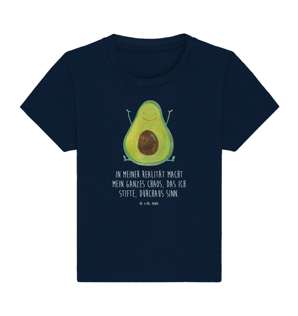 Organic Baby Shirt Avocado Glücklich Baby T-Shirt, Jungen Baby T-Shirt, Mädchen Baby T-Shirt, Shirt, Avocado, Veggie, Vegan, Gesund, Chaos