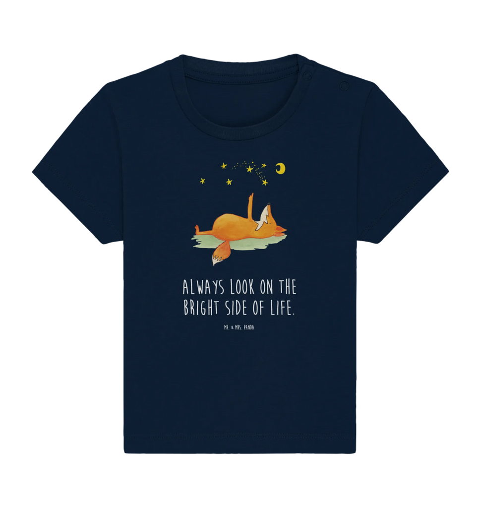 Organic Baby Shirt Fuchs Sterne Baby T-Shirt, Jungen Baby T-Shirt, Mädchen Baby T-Shirt, Shirt, Fuchs, Füchse, tröstende Worte, Spruch positiv, Spruch schön, Romantik, Always Look on the Bright Side of Life