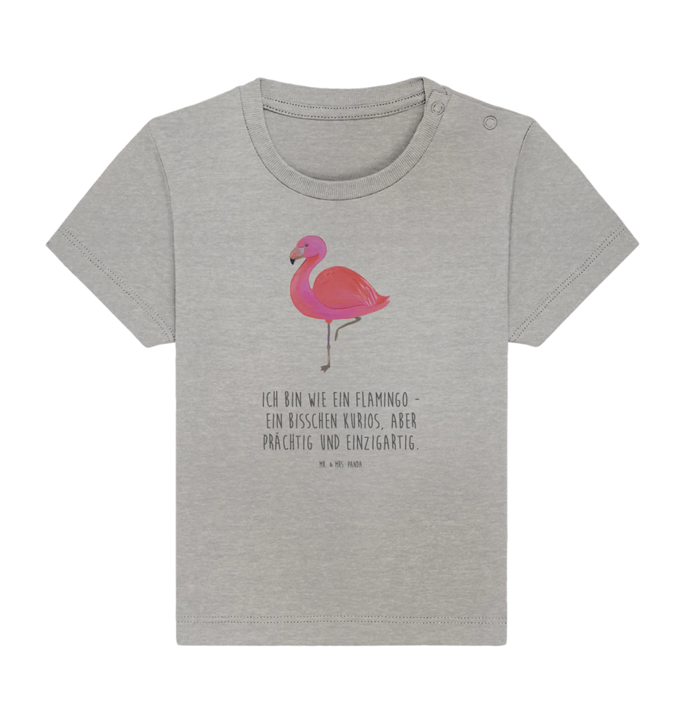 Organic Baby Shirt Flamingo Classic Baby T-Shirt, Jungen Baby T-Shirt, Mädchen Baby T-Shirt, Shirt, Flamingo, Einzigartig, Selbstliebe, Stolz, ich, für mich, Spruch, Freundin, Freundinnen, Außenseiter, Sohn, Tochter, Geschwister