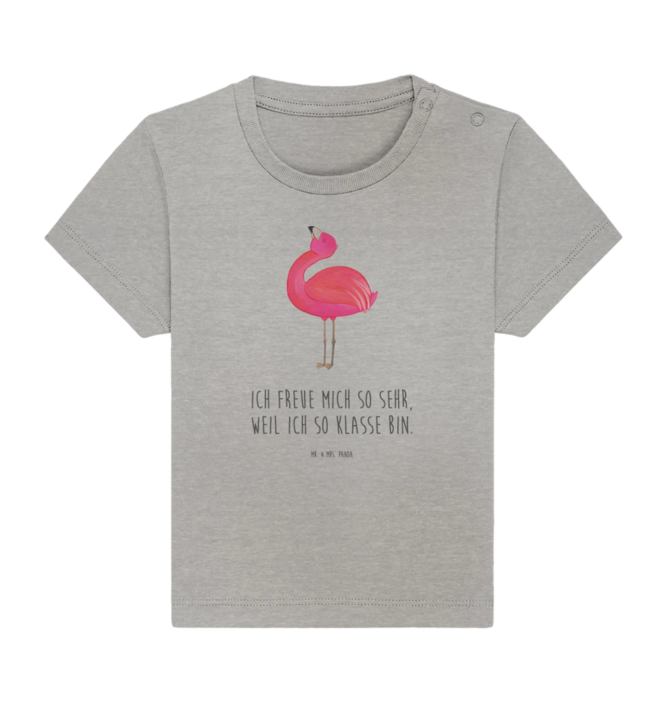 Organic Baby Shirt Flamingo Stolz Baby T-Shirt, Jungen Baby T-Shirt, Mädchen Baby T-Shirt, Shirt, Flamingo, stolz, Freude, Selbstliebe, Selbstakzeptanz, Freundin, beste Freundin, Tochter, Mama, Schwester