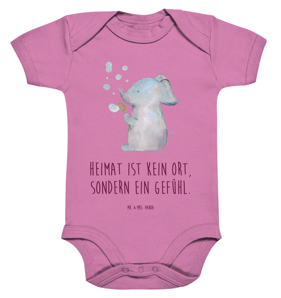 Organic Baby Body Elefant Seifenblasen Babykleidung, Babystrampler, Strampler, Wickelbody, Baby Erstausstattung, Junge, Mädchen, Tiermotive, Gute Laune, lustige Sprüche, Tiere, Elefant, Elefanten, Dickhäuter, Rüsseltier, Seifenblasen, Liebe, Heimat, Gefühl. Daheim, Liebesbeweis, Liebesspruch