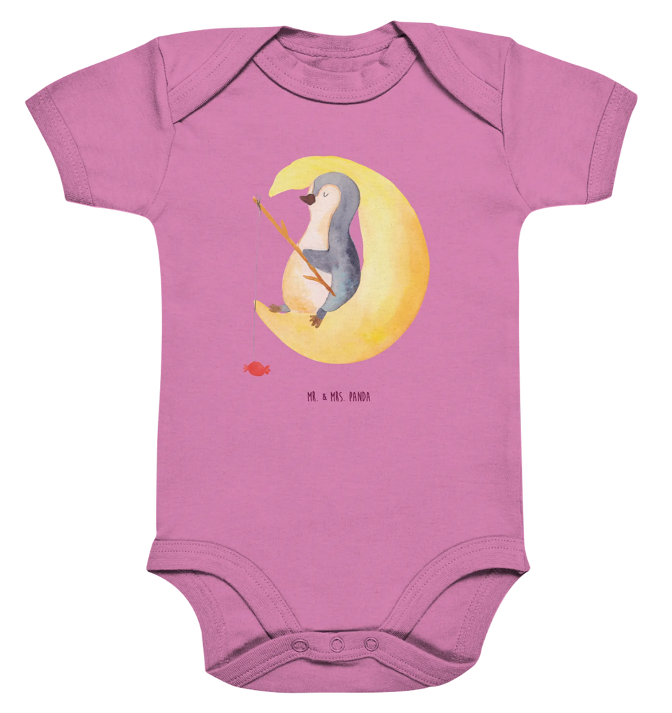 Organic Baby Body Pinguin Mond Babykleidung, Babystrampler, Strampler, Wickelbody, Baby Erstausstattung, Junge, Mädchen, Pinguin, Pinguine, Spruch, schlafen, Nachtruhe, Einschlafen, Schlafzimmer, Schlafstörungen, Gästezimmer