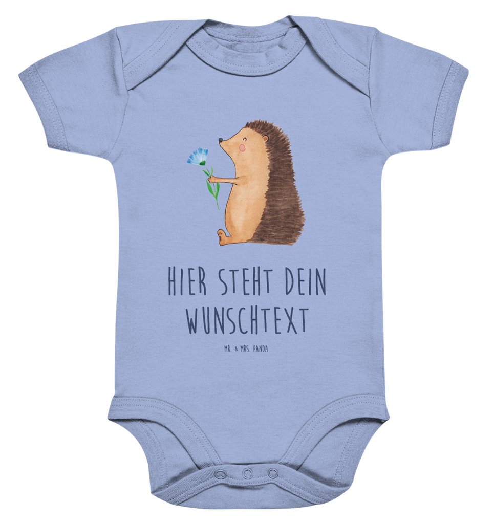 Personalisierter Baby Body Igel mit Blume Personalisierter Baby Body, Personalisierte Babykleidung, Personalisierter Babystrampler, Personalisierter Strampler, Personalisierter Wickelbody, Personalisierte Baby Erstausstattung, Junge, Mädchen, Tiermotive, Gute Laune, lustige Sprüche, Tiere, Igel, Gute Besserung, Genesungswünsche, Krankheit, Krankenhaus, krank, Besuch