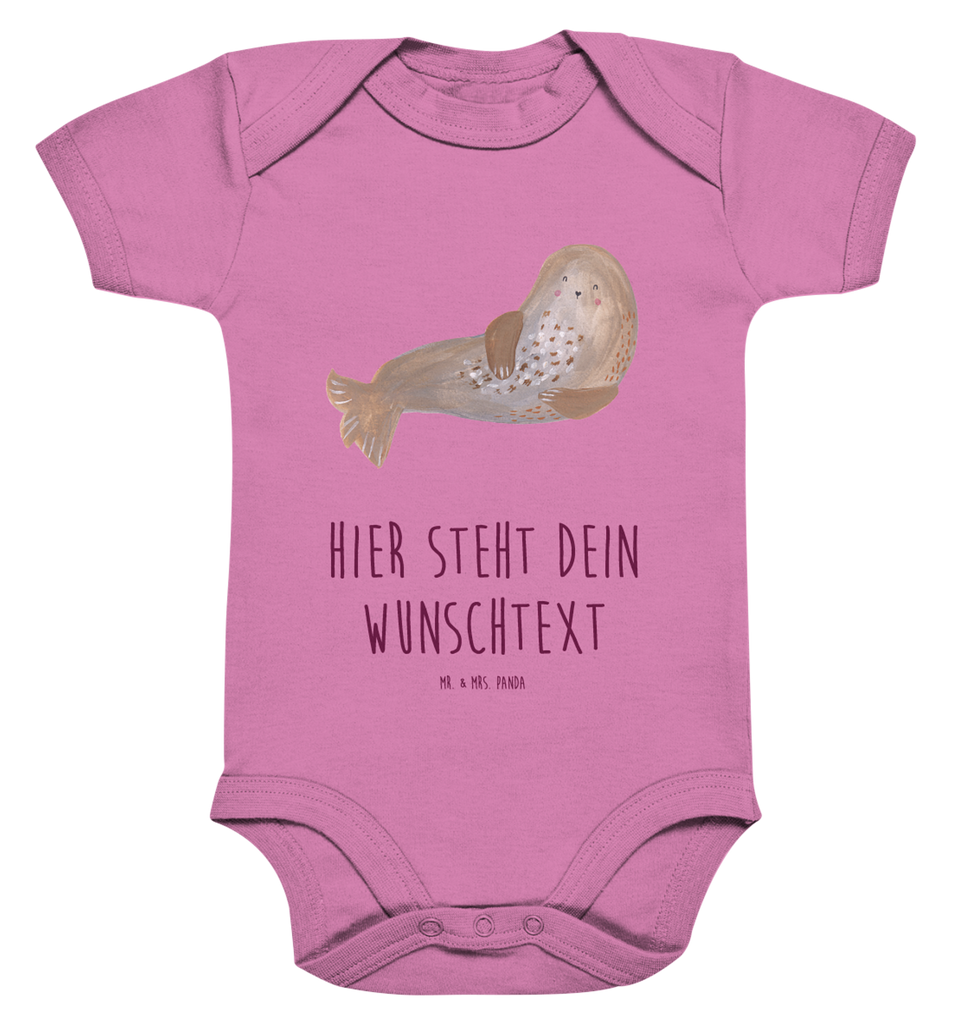 Personalisierter Baby Body Robbe lachend Personalisierter Baby Body, Personalisierte Babykleidung, Personalisierter Babystrampler, Personalisierter Strampler, Personalisierter Wickelbody, Personalisierte Baby Erstausstattung, Junge, Mädchen, Tiermotive, Gute Laune, lustige Sprüche, Tiere, Robbe, Robben, Seehund, Strand, Meerestier, Ostsee, Nordsee