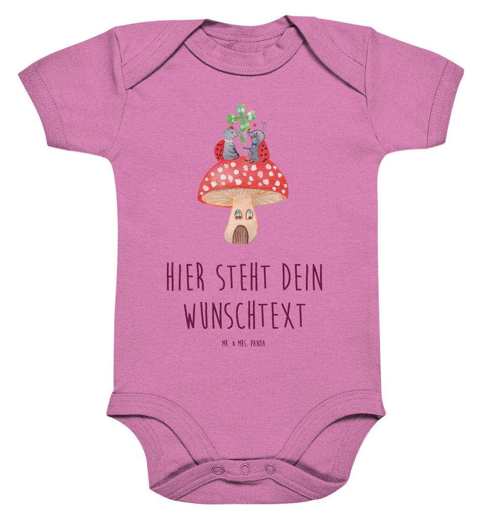 Personalisierter Baby Body Marienkäfer Paar Fliegenpilz Personalisierter Baby Body, Personalisierte Babykleidung, Personalisierter Babystrampler, Personalisierter Strampler, Personalisierter Wickelbody, Personalisierte Baby Erstausstattung, Junge, Mädchen, Tiermotive, Gute Laune, lustige Sprüche, Tiere, Haus, Wohnung, zuhause, Fliegenpilz, Marienkäfer, Fleigenpilzhaus