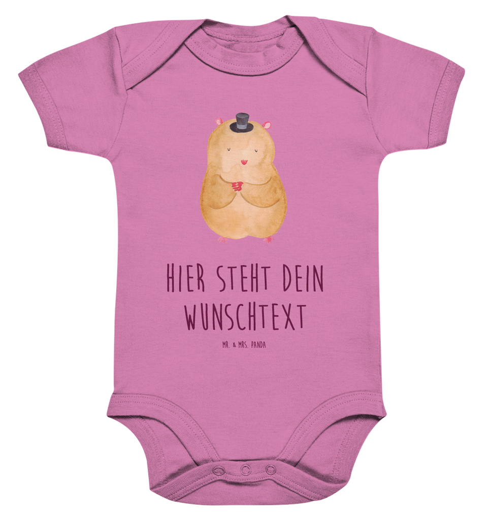 Personalisierter Baby Body Hamster mit Hut Personalisierter Baby Body, Personalisierte Babykleidung, Personalisierter Babystrampler, Personalisierter Strampler, Personalisierter Wickelbody, Personalisierte Baby Erstausstattung, Junge, Mädchen, Tiermotive, Gute Laune, lustige Sprüche, Tiere, Hamster, Hut, Magier, Zylinder, Zwerghamster, Zauberer